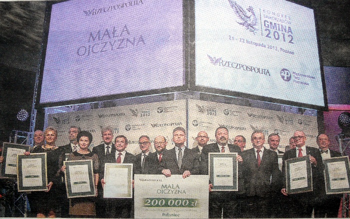 Laureaci na gali w Poznaniu - źródło Rzeczpospolita
