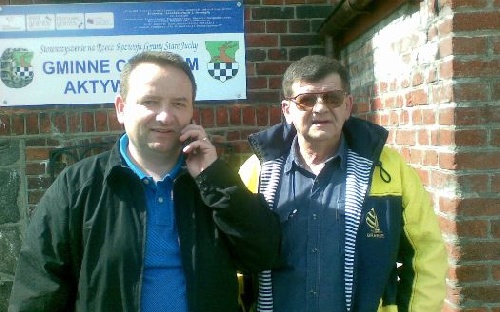 Rzecznik Konsumentów Dariusz Dracewicz z Prezesem Stowarzyszenia Ryszardem Żebrowskim