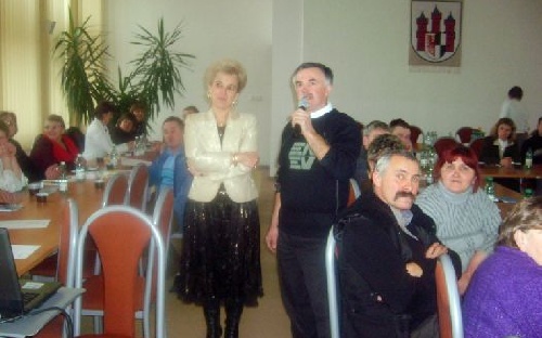 Sołtys Lech Milewski prezentuje wieś Skomack Wielki