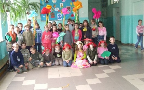 Uczniowie klas I- V