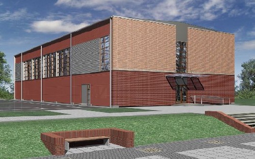 Projekt hali widowisko-sportowej